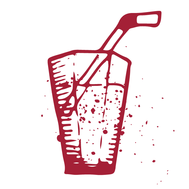 Icon of a glass of water representing Kip's drinks